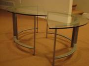 Glass Coffee Table & End Table for Sale