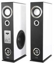 Nuvos Speaker System - Plays MP3s,  AVI,  DIVX directly! Watch movies
