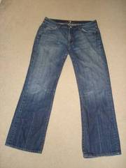 Authentic men's size 36 7 for all mankind bootcut jeans in NYD