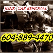 SCRAP CAR REMOVAL VANCOUVER B.C 604-889-4470 CASH FOR JUNK CARS 