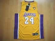 Los Angeles Lakers #24 Kobe Bryant Authentic 2010 Finals Patch Jersey