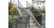 Iron Railings with an Aesthetically Pleasing Style 