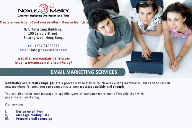 Email Marketing Services - Nexus Mailer