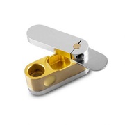 Gold Aluminum Swivel Pipe - BudExpressNOW.