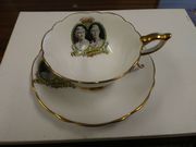 1939 STAFFORD CUP & SAUCER LAST CANADIAN ROYAL VISIT BEFORE THE 2ND WW