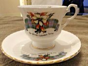 1971 British Columbia Centennial Cup and Saucer 49 years old