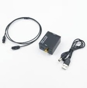 Digital Audio Adapter Coaxial Optical Fiber Toslink to Analog