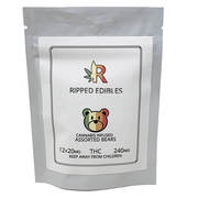 ASSORTED GUMMY BEARS BY RIPPED EDIBLES $25.00