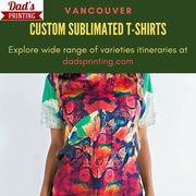 Custom Sublimated T-Shirts Vancouver