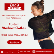 Custom Workout Clothes - Made in North America