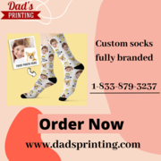 Custom Socks Fully Branded